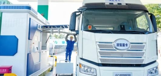 China launches its first civilian LH2 refuelling station for heavy-duty trucks